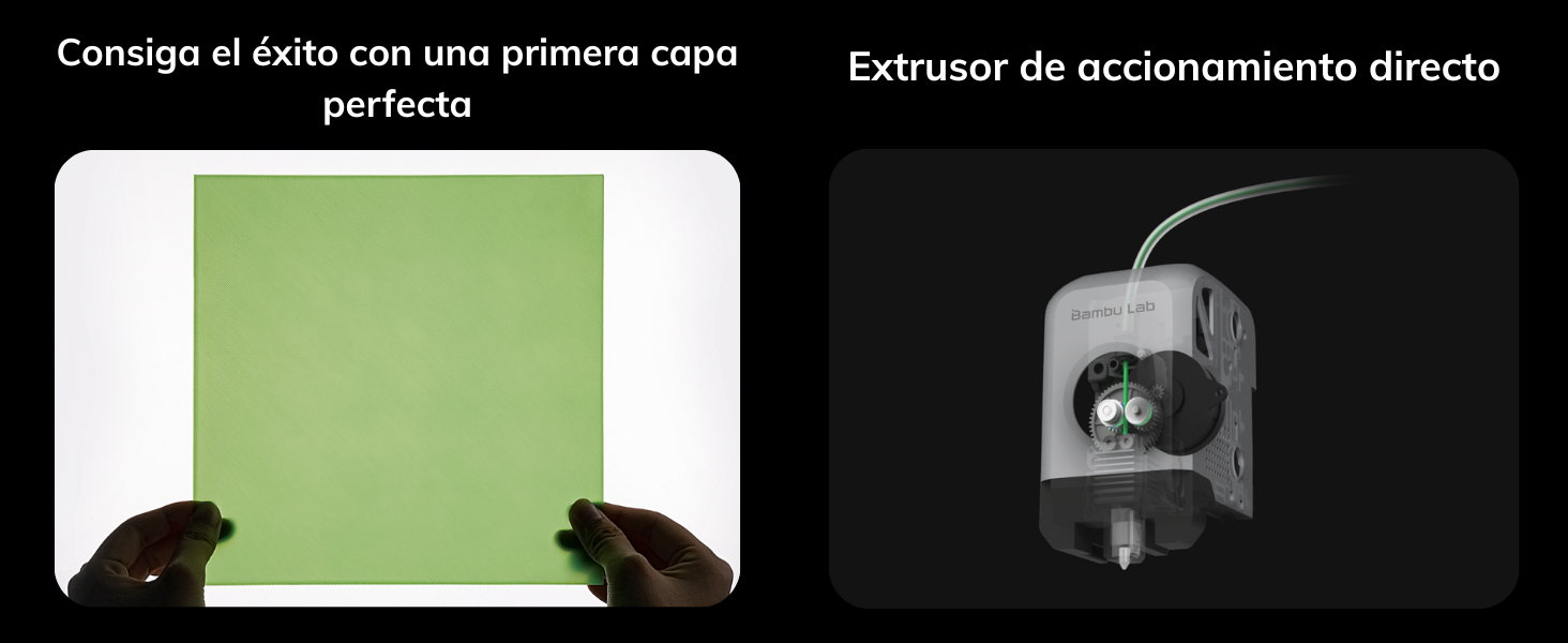 ✅ Control y supervisión remota: Compatible con Bambu Studio y Bambu Handy, incluye una cámara integrada para monitoreo en tiempo real y videos en time-lapse.  Máximo rendimiento con la arquitectura CoreXY 🔹 Aceleración de hasta 20,000 mm/s² 🔹 Extrusión y retracción precisas para impresiones limpias y sin defectos 🔹 De 0 a 500 mm/s en solo 0.025 segundos    La Bambu Lab P1S es una opción ideal para quienes buscan rendimiento, automatización y velocidad en impresión 3D. Su diseño avanzado y facilidad de uso la convierten en una de las mejores opciones del mercado.
